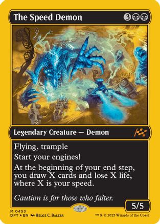 The Speed Demon (First-Place Foil) (DFT-453) -  Foil