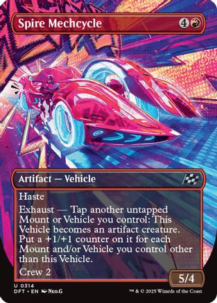 Spire Mechcycle (Borderless) (DFT-314) -  Foil