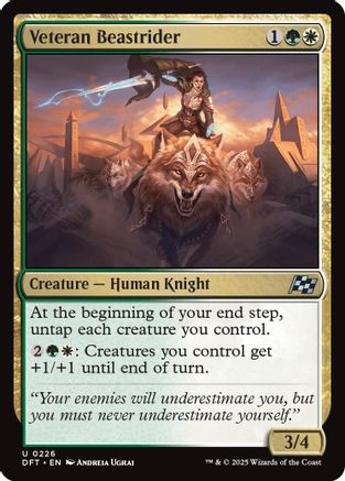 Veteran Beastrider (DFT-226) -  Foil