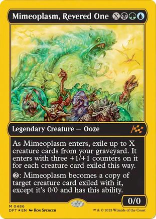 Mimeoplasm, Revered One (First-Place Foil) (DFT-486) -  Foil