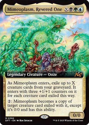 Mimeoplasm, Revered One (Extended Art) (DFT-392) -