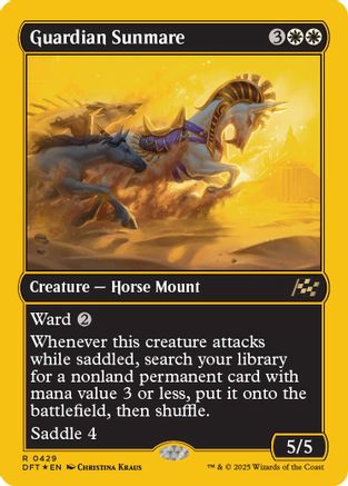 Guardian Sunmare (First-Place Foil) (DFT-429) -  Foil