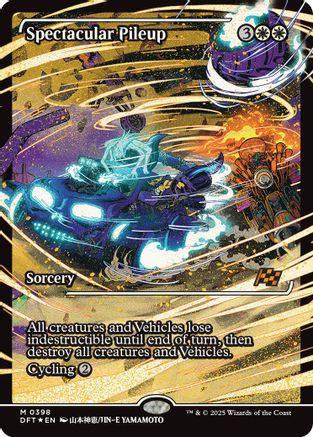 Spectacular Pileup (Showcase) (DFT-398) -  Foil