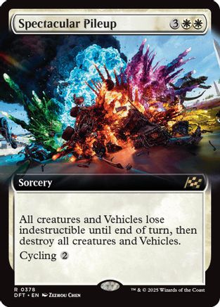 Spectacular Pileup (Extended Art) (DFT-378) -  Foil