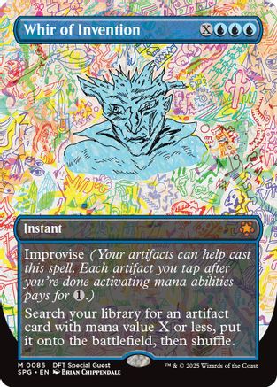 Whir of Invention (Borderless) (SPG-086) -  Foil