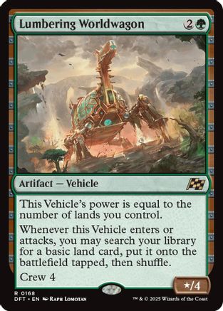 Lumbering Worldwagon (DFT-168) -  Foil