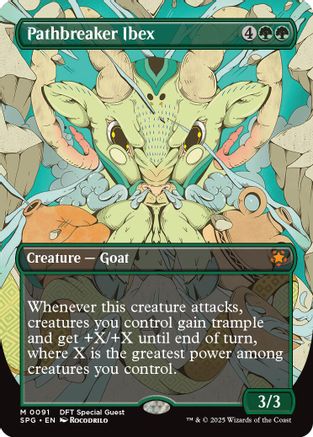 Pathbreaker Ibex (Borderless) (SPG-091) -  Foil