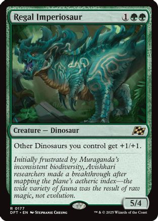 Regal Imperiosaur (DFT-177) -  Foil