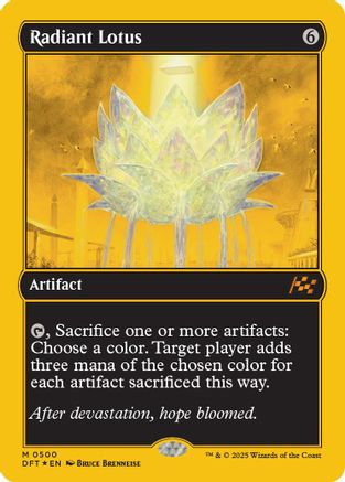 Radiant Lotus (First-Place Foil) (DFT-500) -  Foil