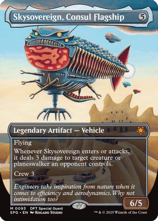 Skysovereign, Consul Flagship (Borderless) (SPG-093) -  Foil