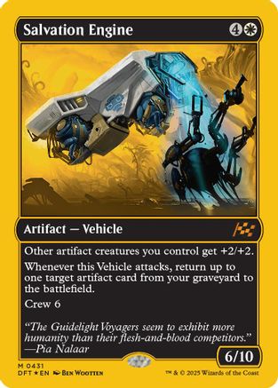 Salvation Engine (First-Place Foil) (DFT-431) -  Foil