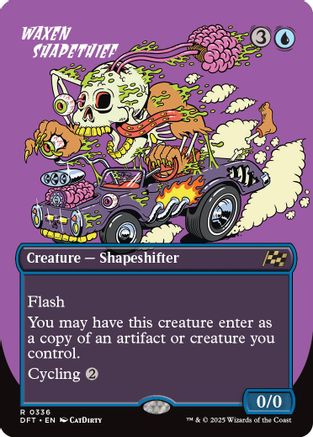 Waxen Shapethief (Borderless) (DFT-336) -  Foil