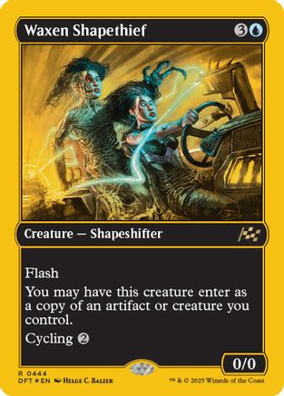 Waxen Shapethief (First-Place Foil) (DFT-444) -  Foil