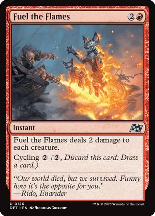 Fuel the Flames (DFT-126) -  Foil