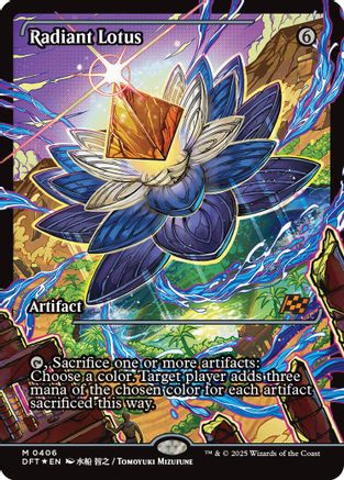 Radiant Lotus (Showcase) (DFT-406) -  Foil