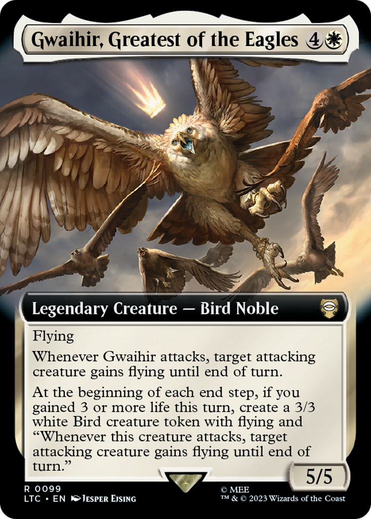 Gwaihir, Greatest of the Eagles (LTC-099) - : (Extended Art)