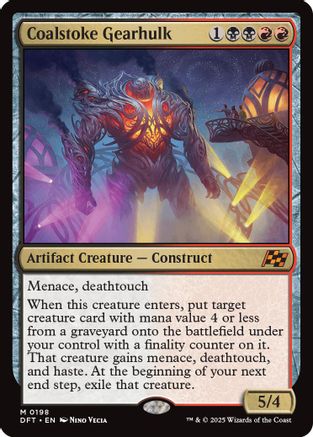 Coalstoke Gearhulk (DFT-198) -  Foil