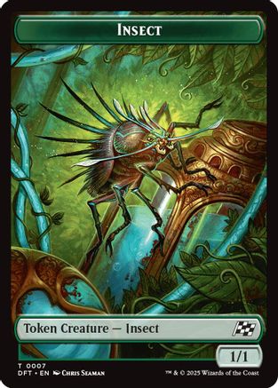 Insect // Elephant Double-Sided Token (DFT-7 // 6) -