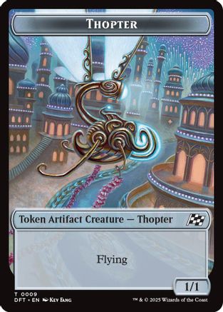 Thopter (0009) // Treasure Double-Sided Token (DFT-9 // 11) -