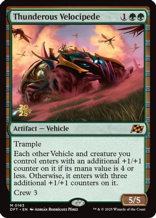 Thunderous Velocipede (PRE-183) -  Foil