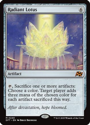 Radiant Lotus (PPDFT-240) -  Foil