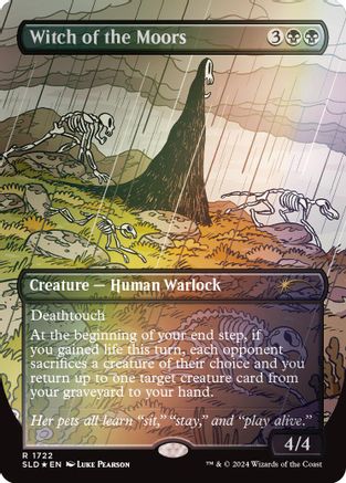 Witch of the Moors (Rainbow Foil) (SLD-1722) -  Foil