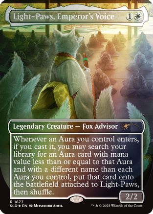 Light-Paws, Emperor's Voice (Rainbow Foil) (SLD-1877) -  Foil