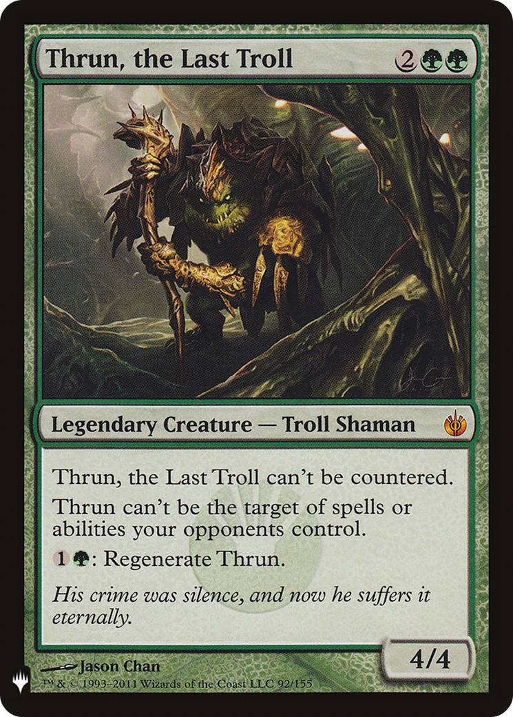 Thrun, the Last Troll (LIST-MBS-92) -