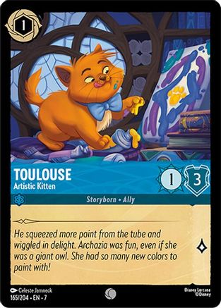 Toulouse - Artistic Kitten (165/204) - Archazias Island Cold Foil