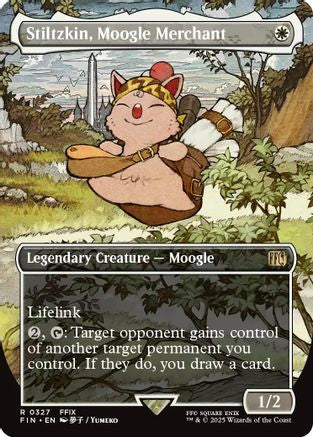 Stiltzkin, Moogle Merchant (Borderless) (FIN-327) -