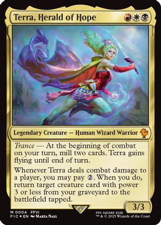 Terra, Herald of Hope (FIC-004) -  Foil