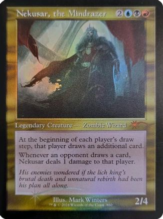 Nekusar, the Mindrazer (Retro Frame) (SLD-860) - Secret Lair Drop Series Foil