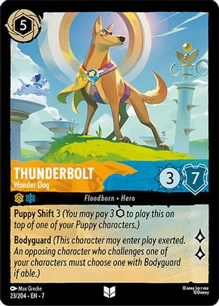 Thunderbolt - Wonder Dog (23/204) - Archazias Island Cold Foil