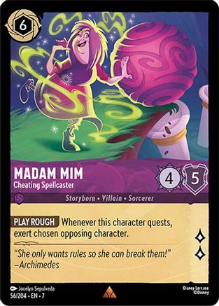 Madam Mim - Cheating Spellcaster (56/204) - Archazias Island