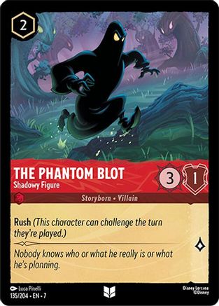 The Phantom Blot - Shadowy Figure (135/204) - Archazias Island