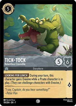 Tick-Tock - Relentless Crocodile (191/204) - Archazias Island