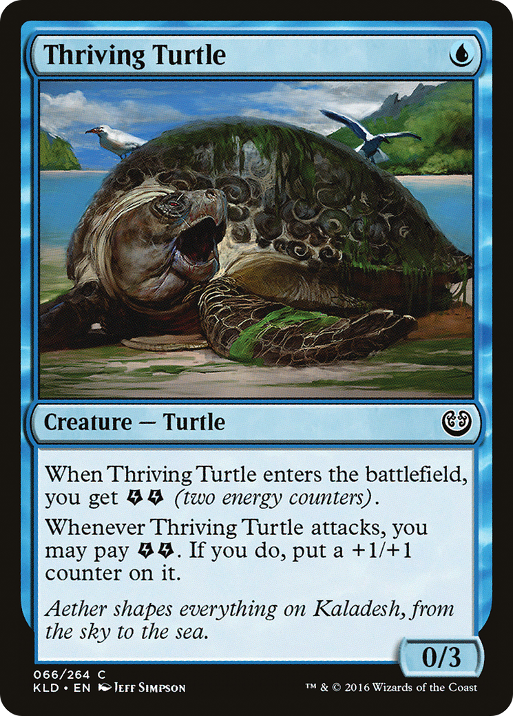 Thriving Turtle (KLD-066) -  Foil