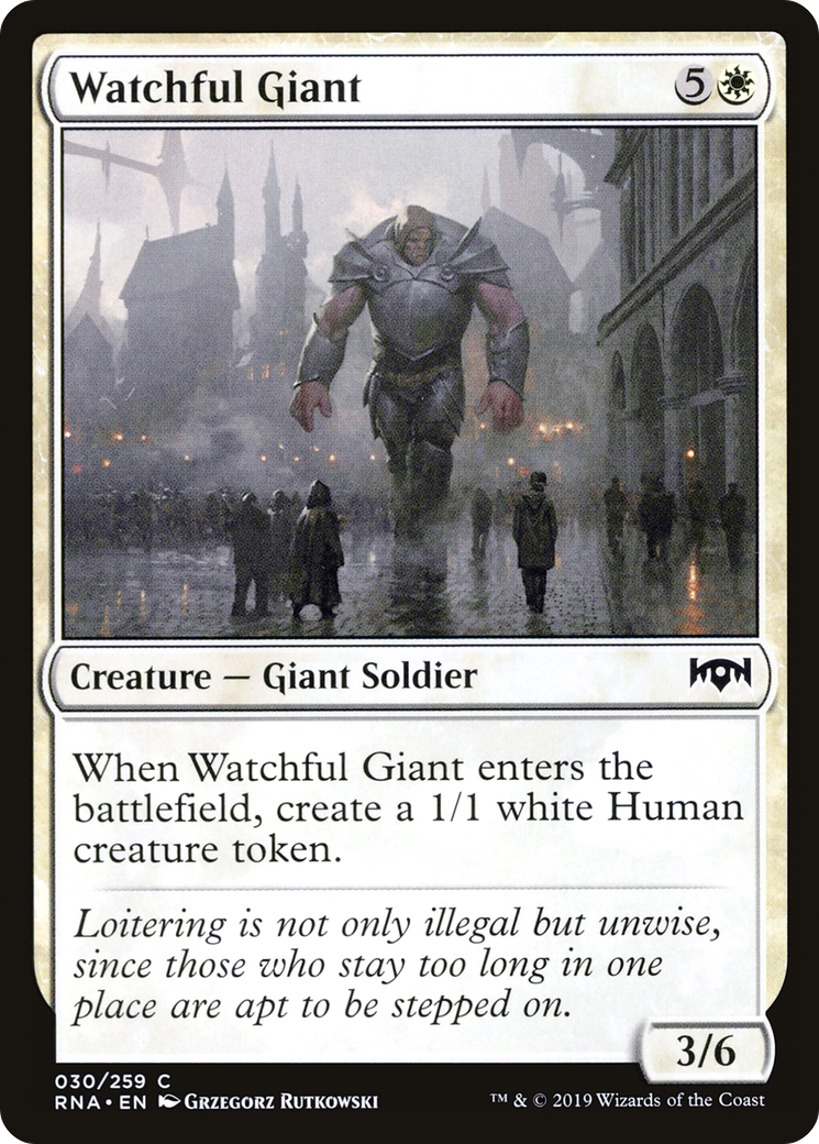 Watchful Giant (RNA-030) -  Foil