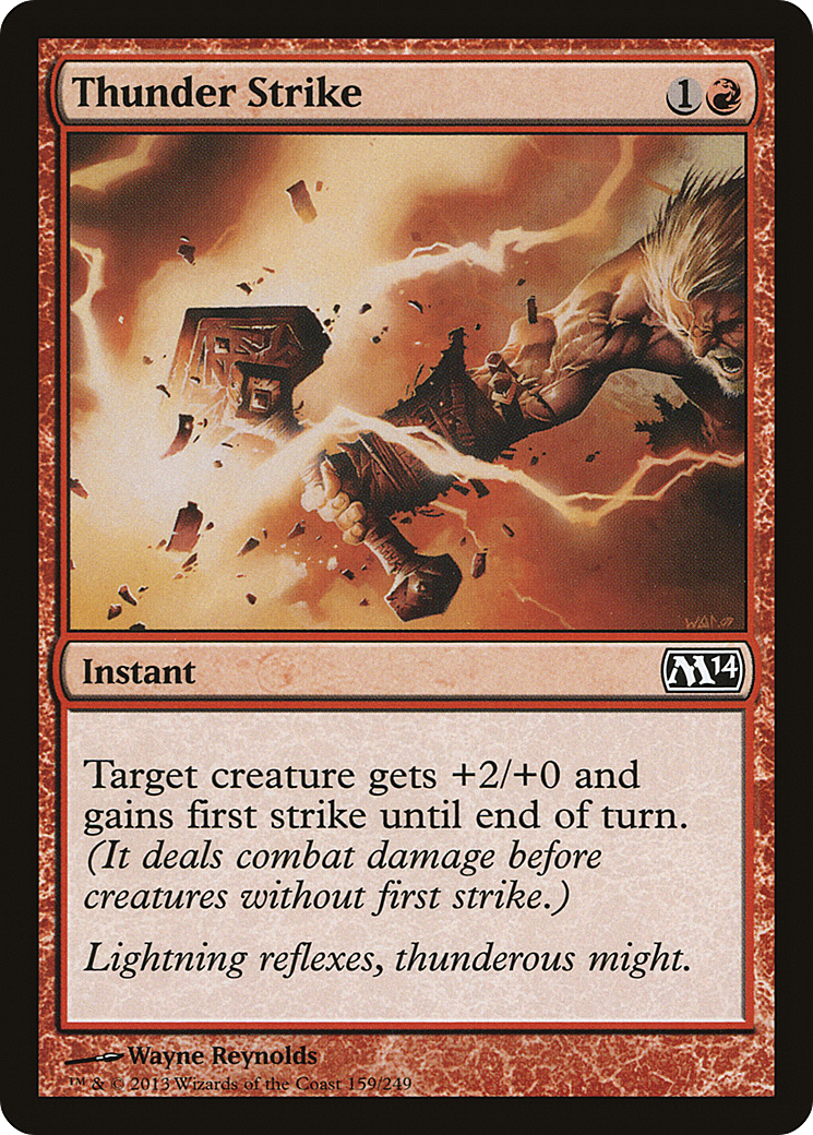 Thunder Strike (M14-159) -  Foil