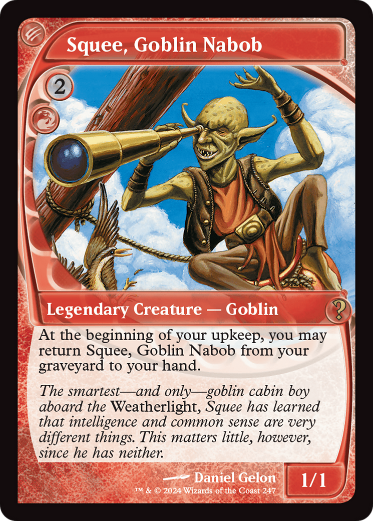 Squee, Goblin Nabob (MB2-247) -  Foil