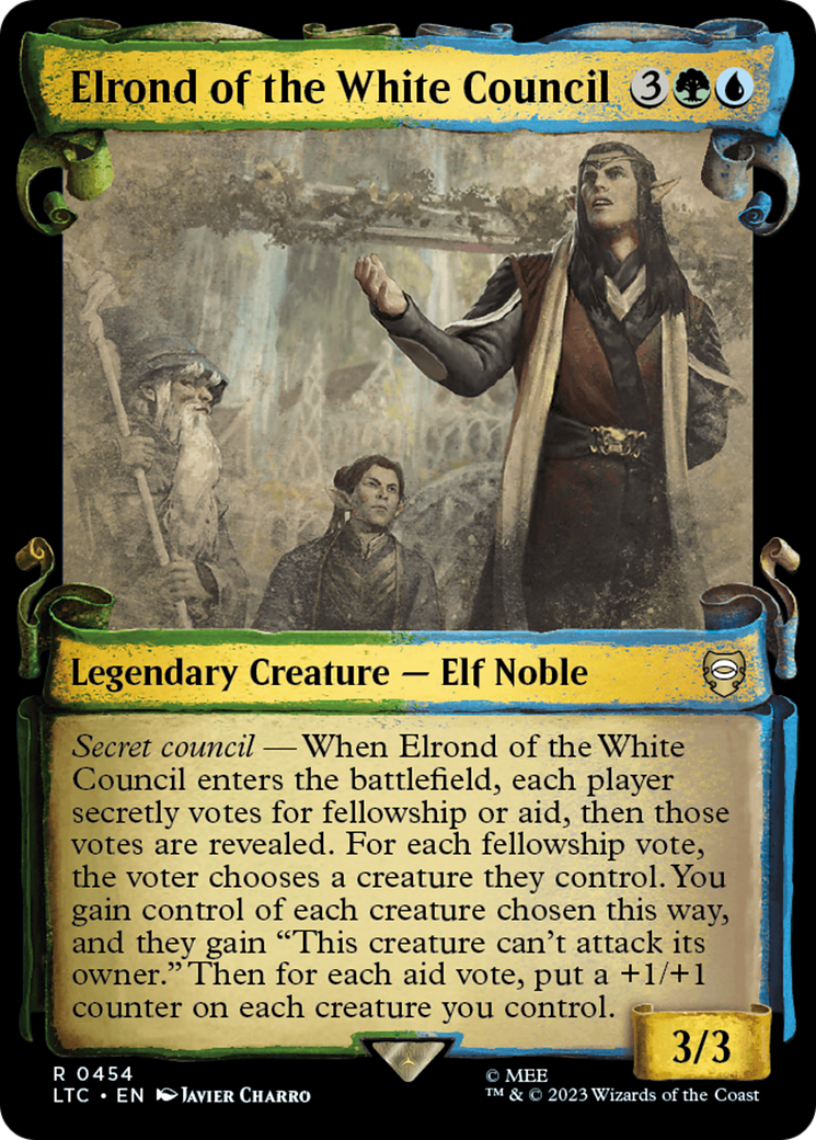 Elrond of the White Council (LTC-454) - : (Showcase)