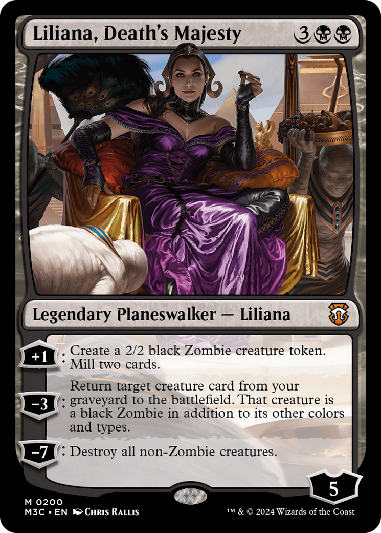 Liliana, Death's Majesty (M3C-200) -  Foil