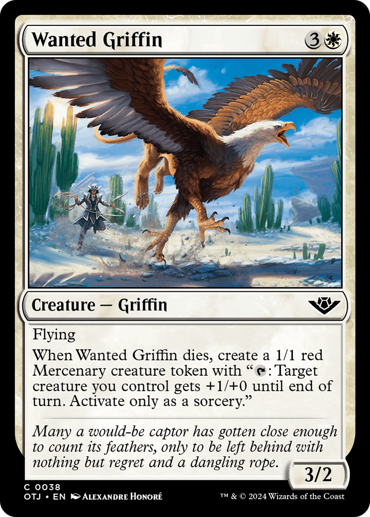 Wanted Griffin (OTJ-038) -  Foil