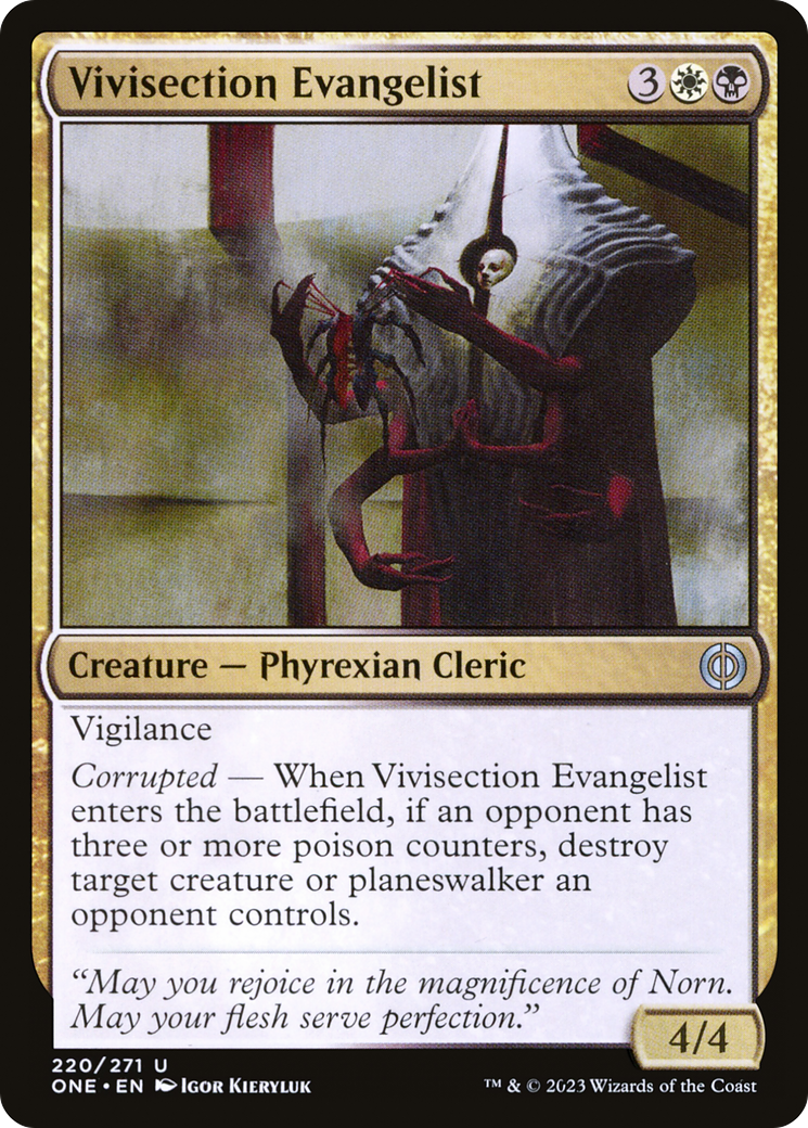 Vivisection Evangelist (ONE-220) -  Foil