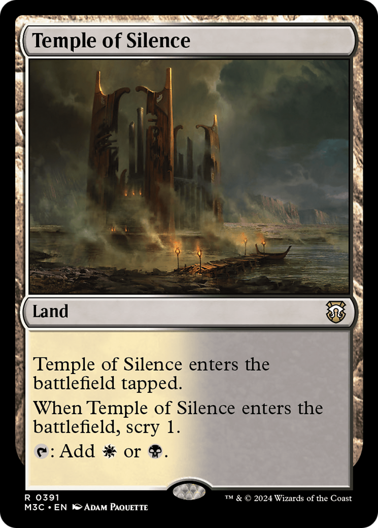 Temple of Silence (M3C-391) -  Foil