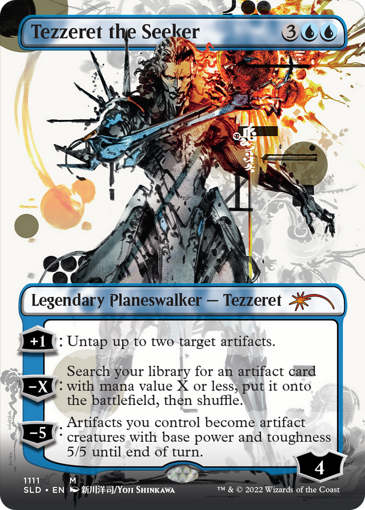 Tezzeret the Seeker (SLD-1111) -  (Borderless) Foil