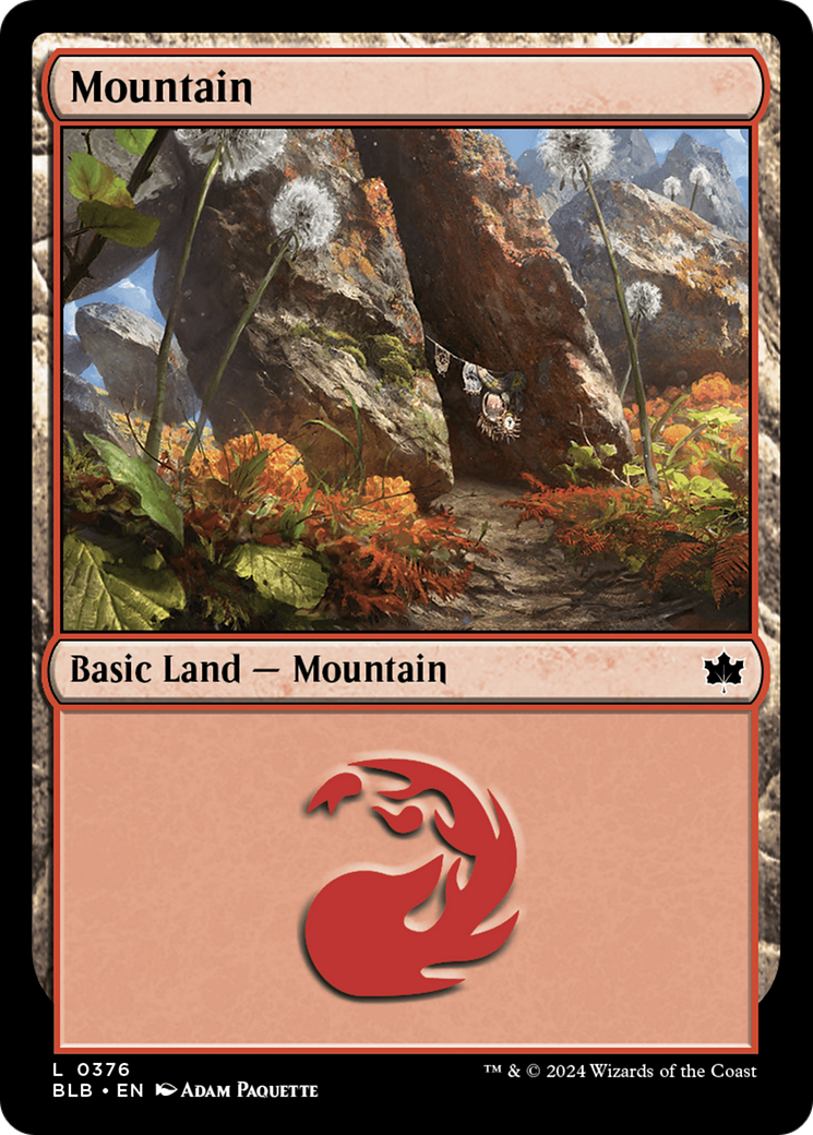 Mountain (BLB-376) -  Foil