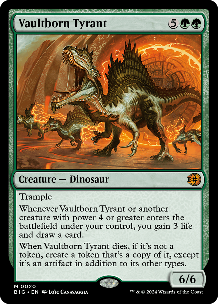 Vaultborn Tyrant (BIG-020) -  Foil