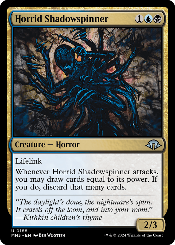 Horrid Shadowspinner (MH3-188) -  Foil