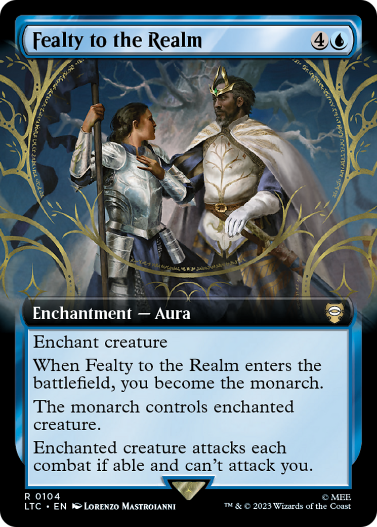 Fealty to the Realm (LTC-104) - : (Extended Art)